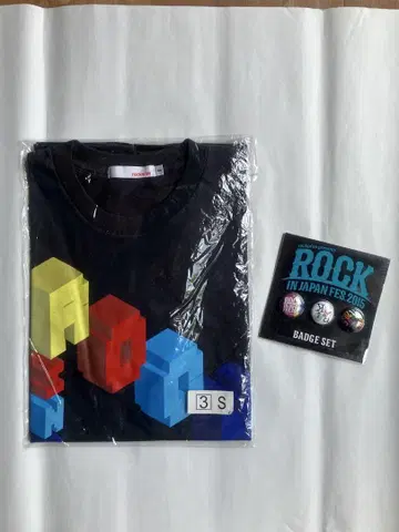 rockin'on 2015 썸머 페스티벌 티셔츠 S 사이즈 및 굿즈