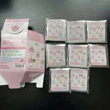 전 8종 컴프 빤쮸토끼 트레이딩 키링