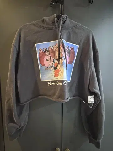MOUSSY / 크롭 후디 Free 사이즈