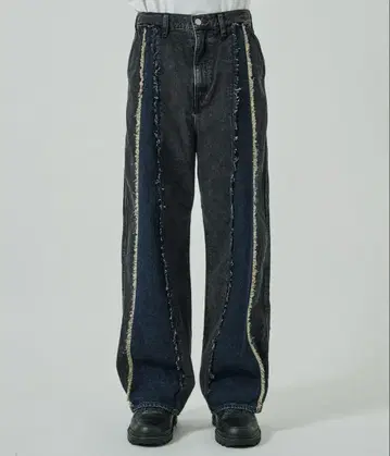 JieDa 지에다 SWITCHING OVER DENIM PANTS