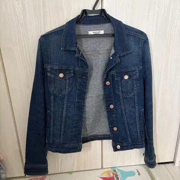 MANGO 다크 블루 데님 자켓 S 사이즈