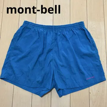 mont-bell 몽벨 하프 팬츠 수륙 양용 빈티지 블루 L