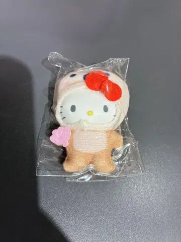 산리오 치비토모 헬로키티 랏코 미즈노 이키모노 키링