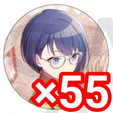 55점 오동나무 계곡 하야 프로세카 글리터 캔뱃지 39B