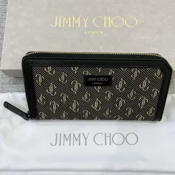 [중고] 지미추 모노그램 장지갑 JIMMY CHOO