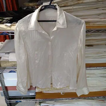 여성용 긴팔 셔츠 블라우스 실크 100 5