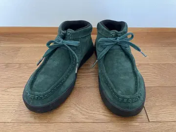 VANS 왈라비 V380 카버 그린 스웨이드 CARVER 반스 처카 부츠