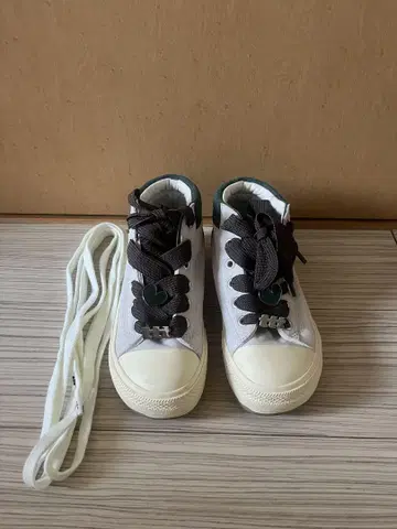컨버스 ALL STAR 스니커즈 화이트/브라운 24cm