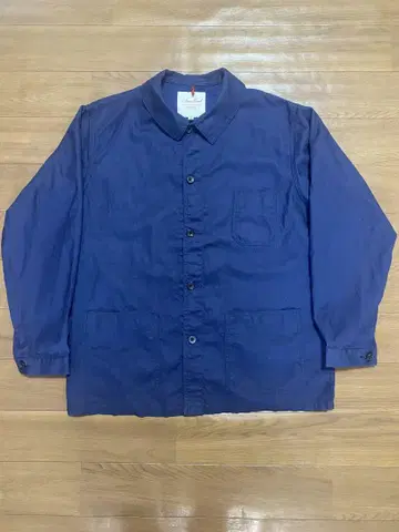 Le Sans Pareil 네이비 린넨 커버올 44