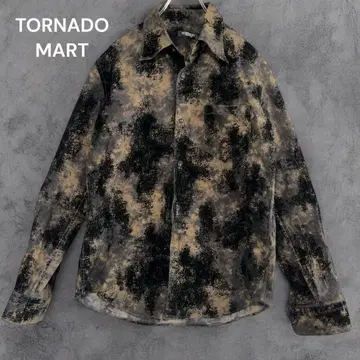 TORNADO MART 플로키 타이다이 셔츠 Y2K 토네이도 마트