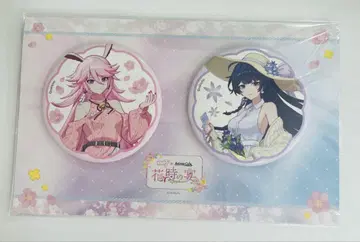 붕괴 3rd Animax Cafe 캔뱃지 세트 메야 야에자쿠라