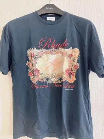 RHUDE 그래픽 티셔츠