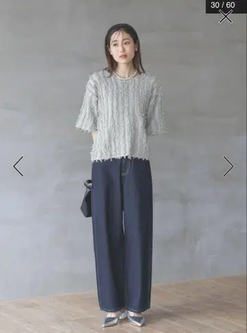 배기 팬츠 데님 M