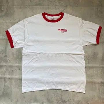 00s 험멜 링거 넥 티셔츠
