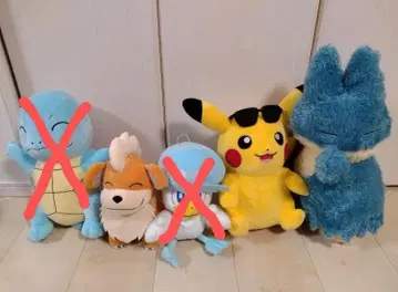 포켓몬 봉제 인형 피카츄 가디 곤베