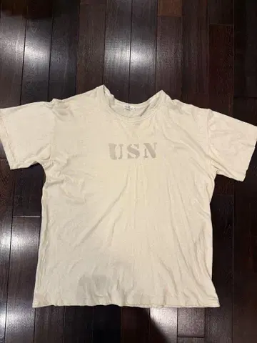 USA 웨어하우스 티셔츠 빈티지 베이지
