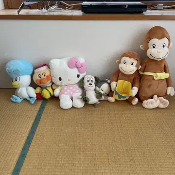 캐릭터 봉제 인형 세트