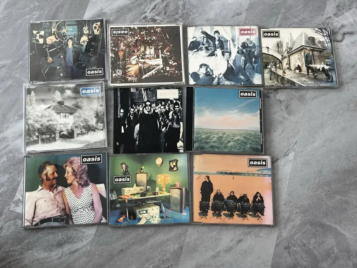 오아시스 Oasis 한정판 싱글/EP/DVD 다수 판매