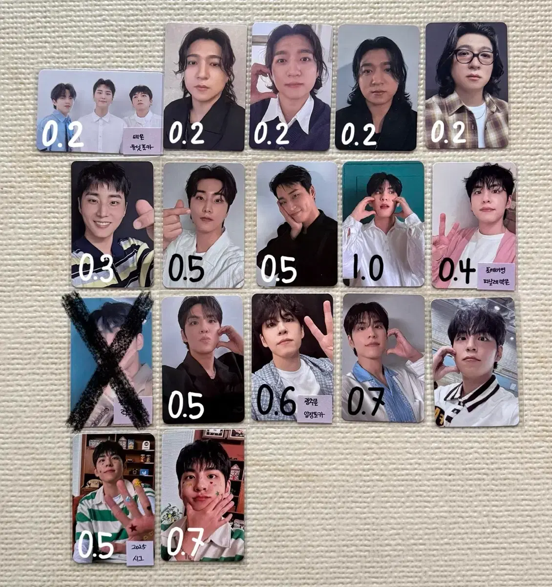 (2 photos) Day6 Poca wts