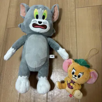 톰과 제리 봉제 인형 마스코트 키링