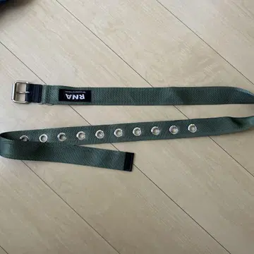 RUNA 올리브 그린 벨트