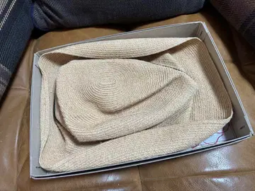 mature.ha MBOX-401 라피아 밀짚모자 11cm 브림