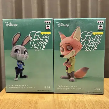 Fluff Puff 주디 홉스 & 닉 와일드 세트