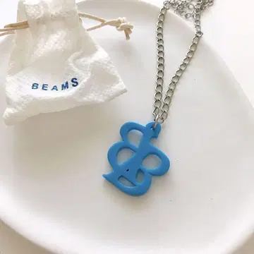 빔즈 파랑 로고 목걸이