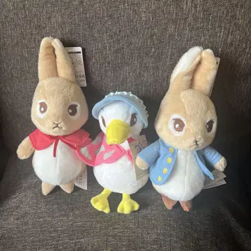 피터 토끼 봉제 인형 세트