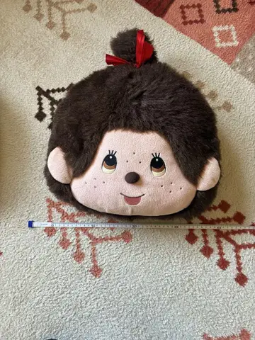 몬치치 봉제 인형 쿠션