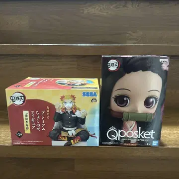 귀멸의 칼날 피규어 세트 2개 세트