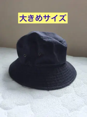 모자 가게 flava 빅 네이비 버킷 햇 코튼 계열