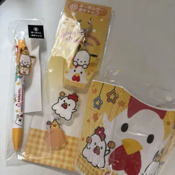 산리오 포차코 캐릭터 굿즈 3개 세트
