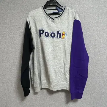 USED 90s 구제 의류 디즈니 구제 의류 곰돌이 푸 맨투맨 트레이닝복