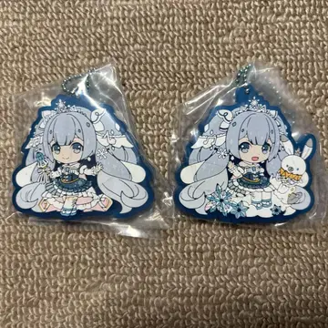 유키 미쿠 SNOW MIKU 2019 러버 스트랩