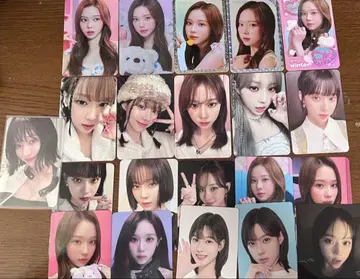 윈터 트레이딩 카드 세트