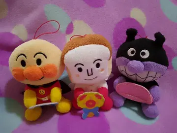 호빵맨 봉제 인형 세트