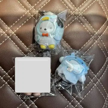 익명 배송 산리오 키링 치비토모 이키모노 스위츠 천사와 악마 키티