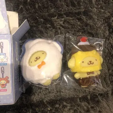 산리오 키링 치비토모 이키모노 스위츠 폼폼푸딩 2개