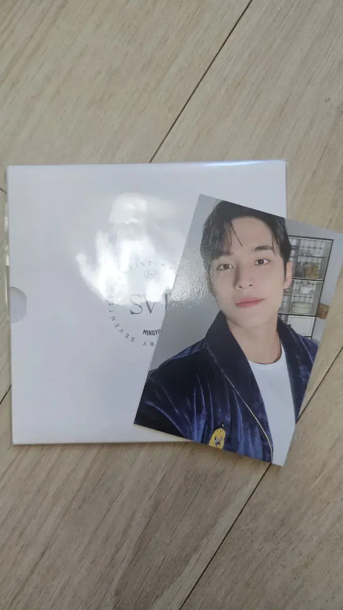 세븐틴 민규 아티메 로브 포카 + 메이킹 로그