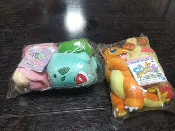 포켓몬스터 봉제 인형 푸시기도네 히토카게 나옹(냐스) 포켓몬