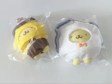 익명 배송 산리오 키링 치비토모 이키모노 스위츠 폼폼푸딩 2개