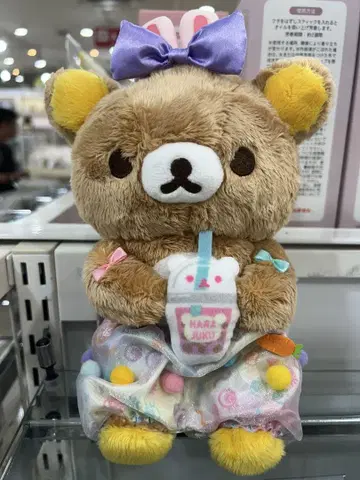리락쿠마 하라주쿠점 한정판 봉제 인형