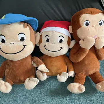 오자루의 조지 봉제 인형 3종 세트