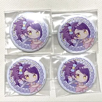 프리파라 animatecafe 한정판 캔뱃지 시온 4개 세트