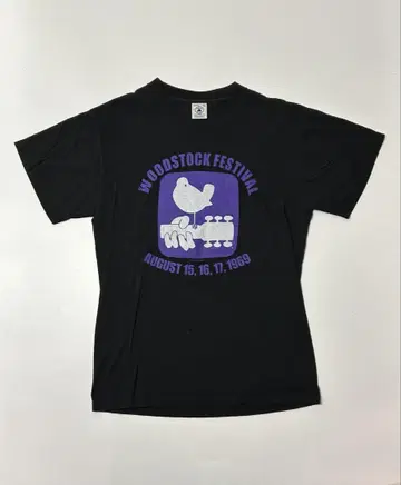 90-00's WOODSTOCK 우드스탁 페스티벌 티셔츠 M