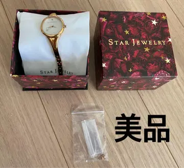 STAR JEWELRY 스타 주얼리 여성용 워치 새상품급 골드 손목시계