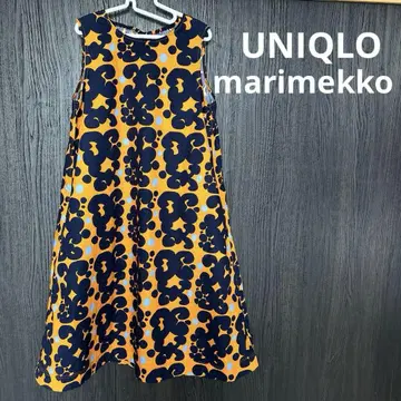 유니클로 UNIQLO 요지 야마모토 marimekko 슬리브리스 원피스