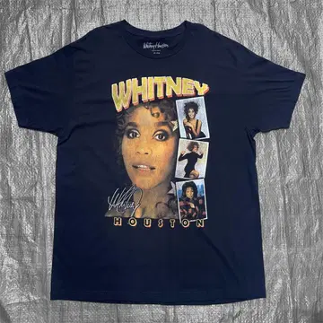 WHITNEY HOUSTON 휘트니 휴스턴 티셔츠 XL