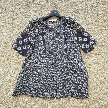 바네사 브루노 실크 블라우스 38 세련된 프랑스 Vanessa